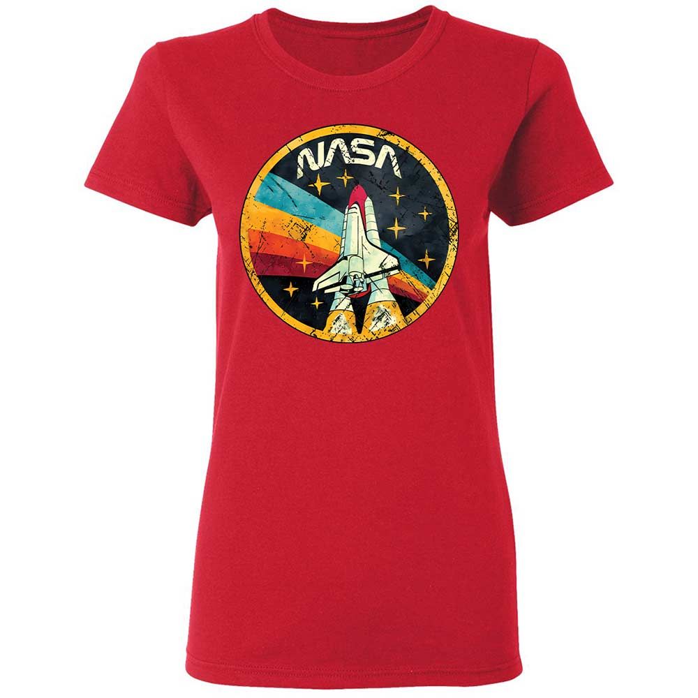 USA Space Agency Vintage Colors - Red - 9