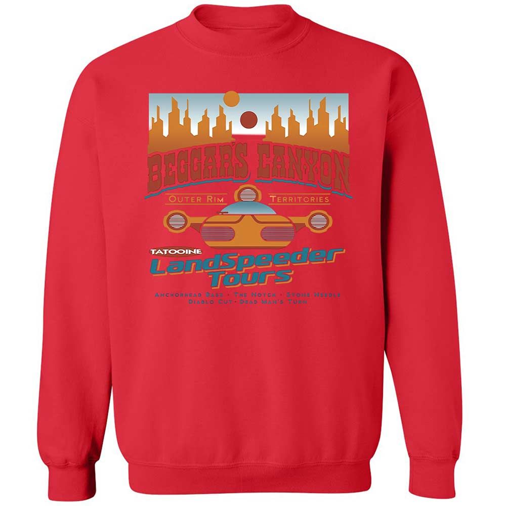 Classic Unisex Sweatshirt - JPS6EJ27 - Red - 9