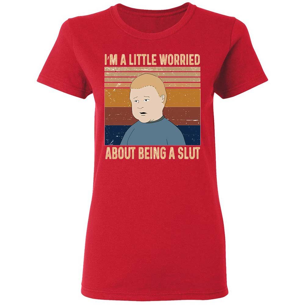 I'm a Little Worried About Being a Slut - Red - 9