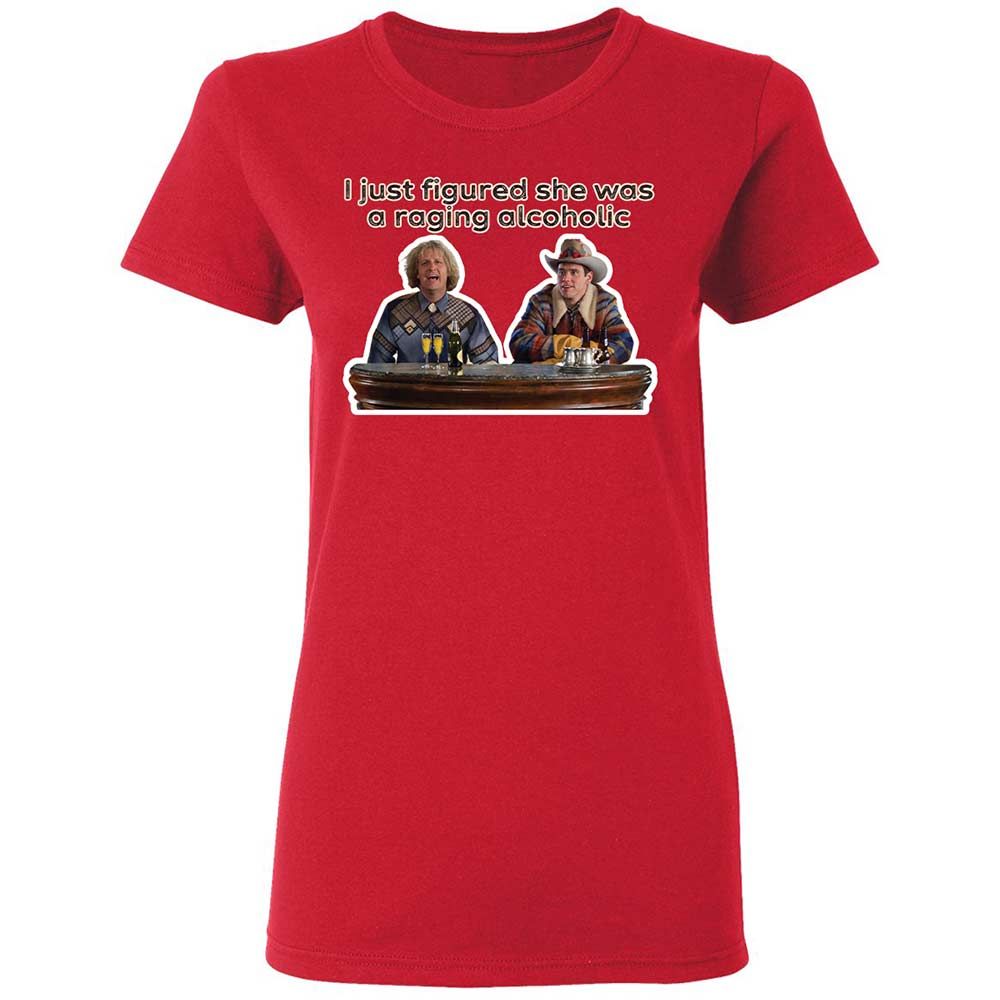 Women's T-Shirt - 4KC3NLHQ - Red - 9