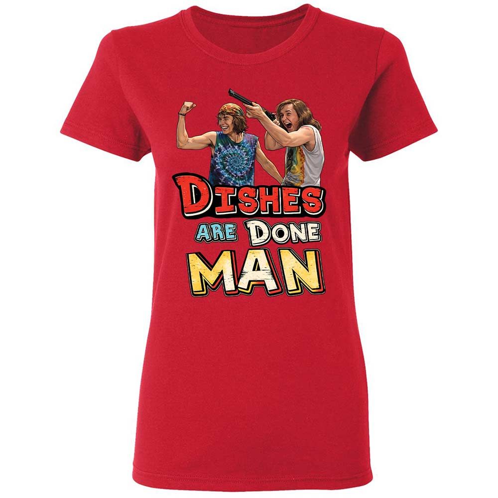 Women's T-Shirt - 6UH5BFQH - Red - 9
