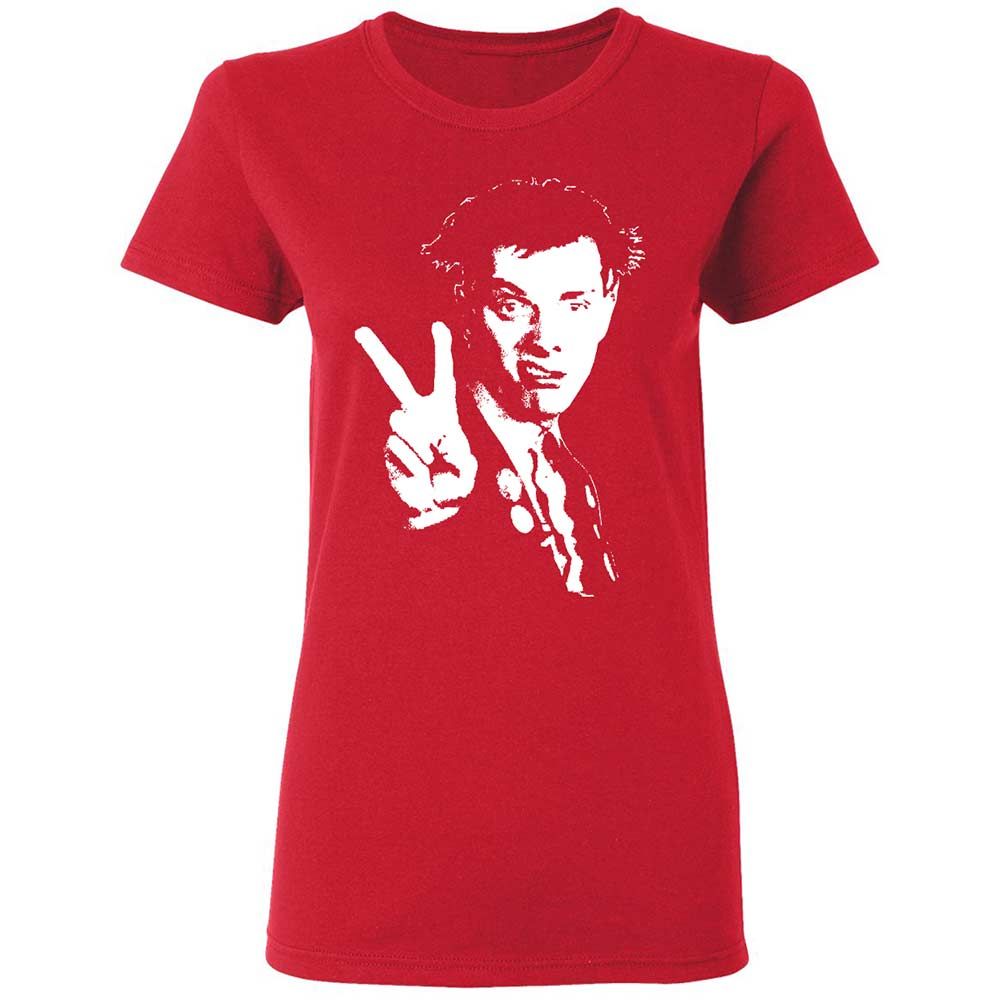 Women's T-Shirt - Black - Red - 9