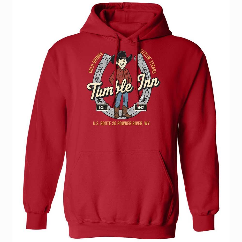 Classic Unisex Hoodie - 2VBAX58T - Red - 9