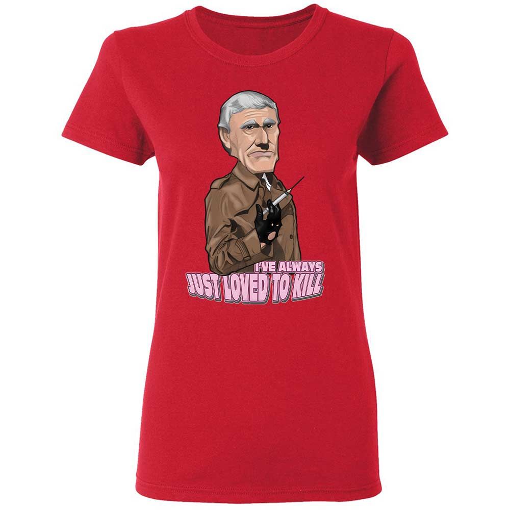 Women's T-Shirt - 8TXKZYLV - Red - 9