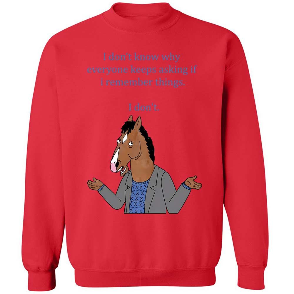 Classic Unisex Sweatshirt - WAJKLE1Y - Red - 9