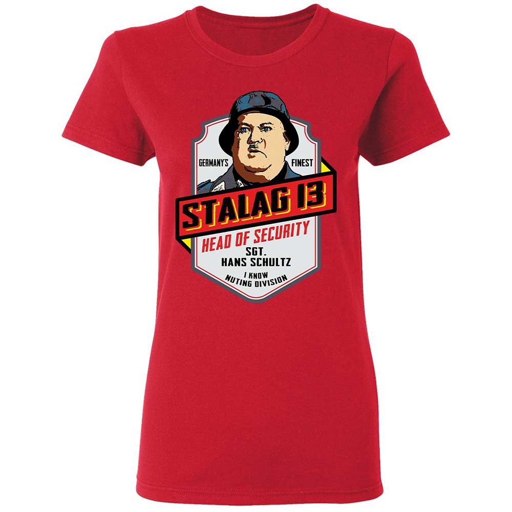 Women's T-Shirt - 5X9KLCN2 - Red - 9