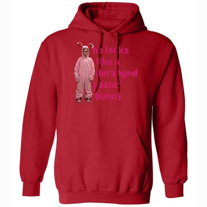 He Looks Like a Deranged Easter Bunny - Red - 9