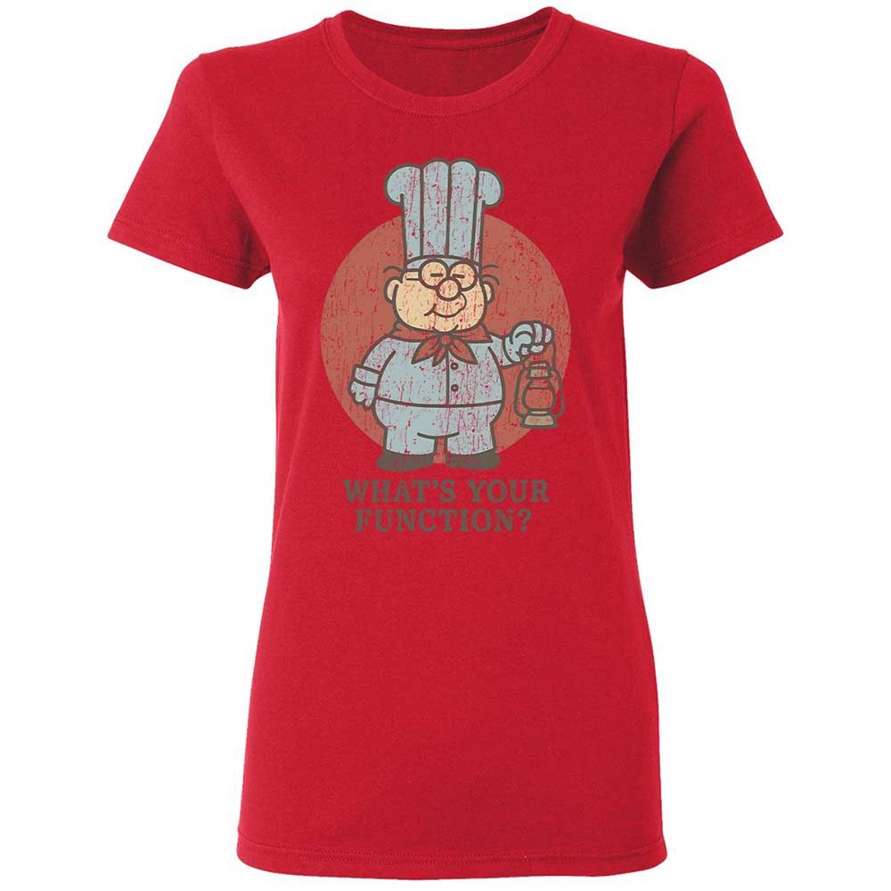 Women's T-Shirt - JDWRUFFK - Red - 9