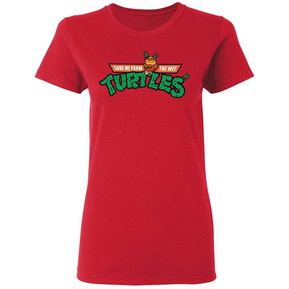 Save Me From The Wee Turtles - Red - 9