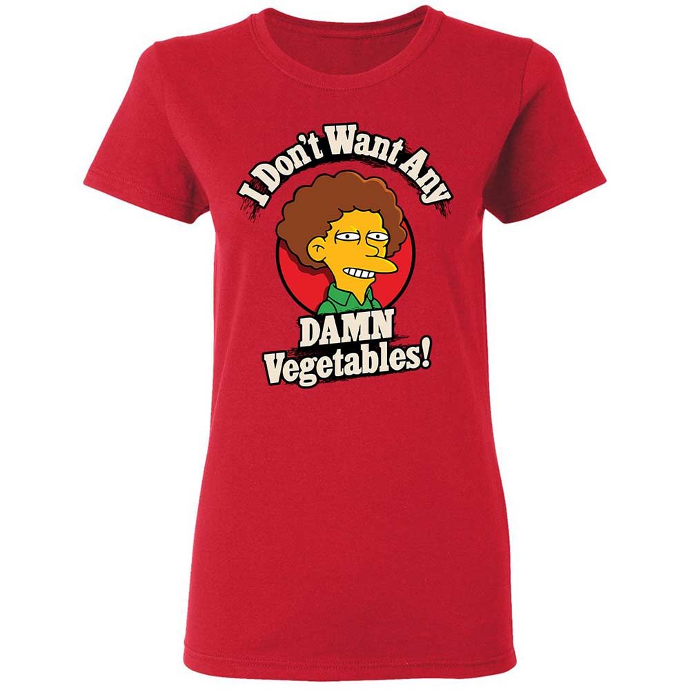 I Don't Want Any Damn Vegetables! - Red - 9