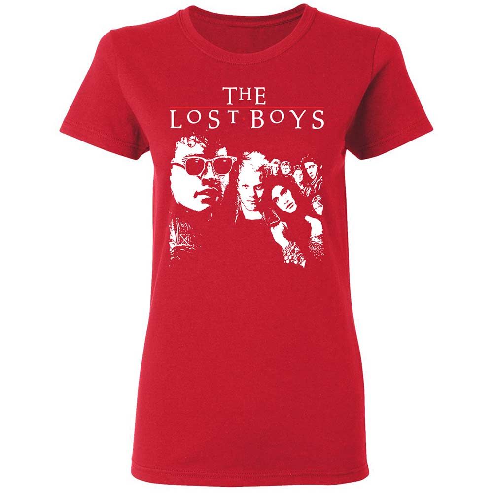 Women's T-Shirt - 91VJMZ6Q - Red - 9