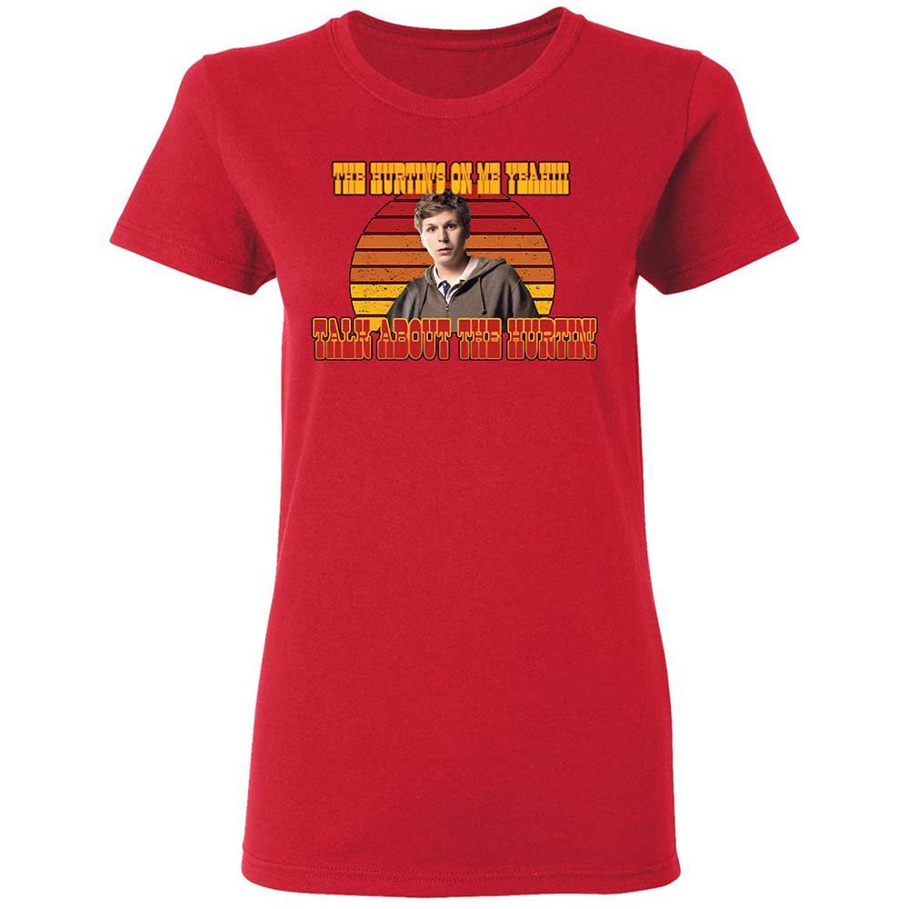 Women's T-Shirt - V4F85NQ7 - Red - 9