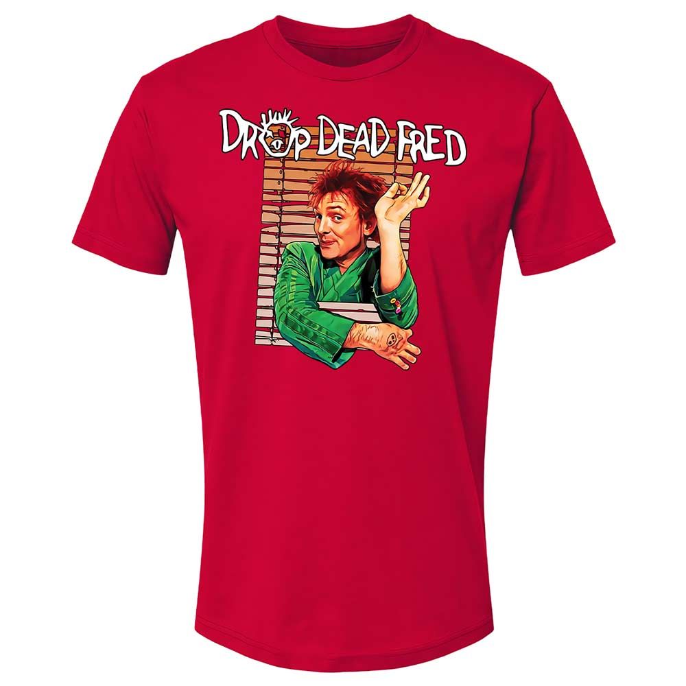 Funny Man Drop Dead Fred - Red - 9
