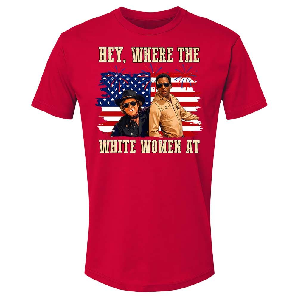 Hey Where The White At - Red - 9