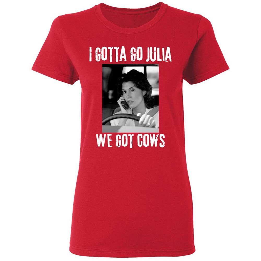 Women's T-Shirt - U9FJQRCS - Red - 9