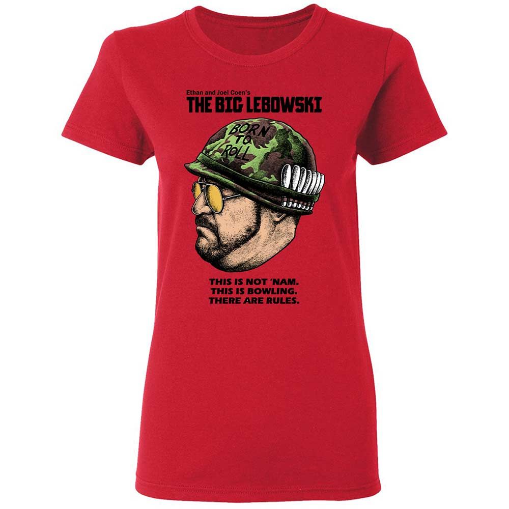 Women's T-Shirt - White - Red - 9