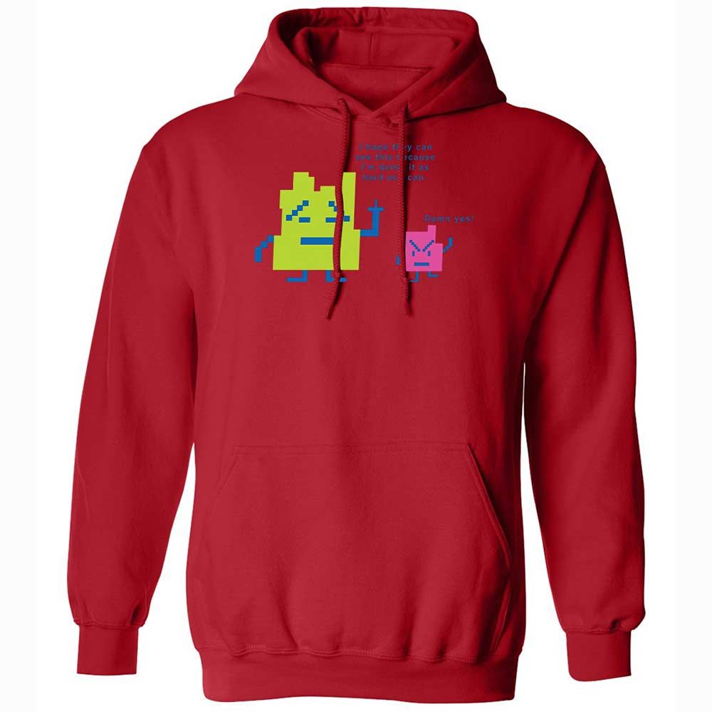 Classic Unisex Hoodie - YE1P2WXT - Red - 9