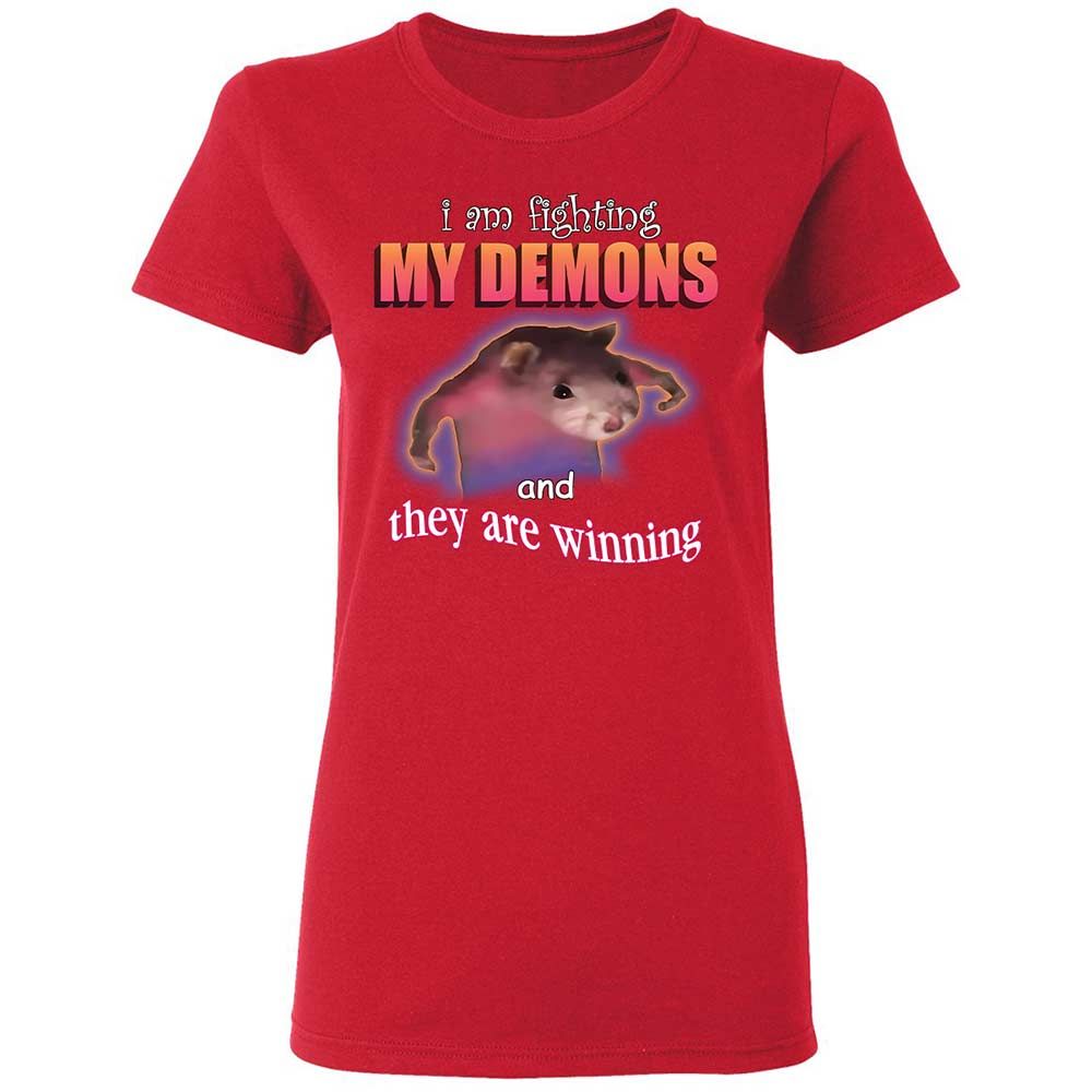 I'm fighting my demons - Red - 9