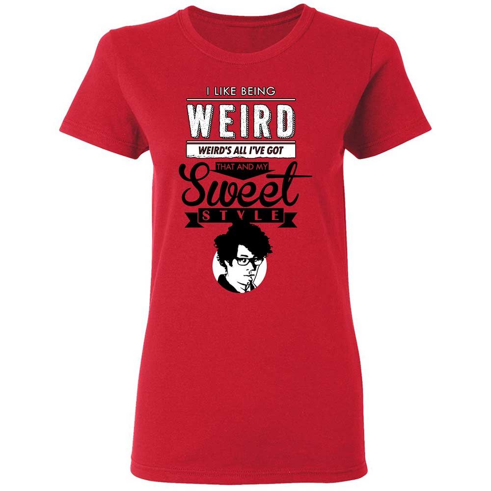 Women's T-Shirt - BTG4TU54 - Red - 9