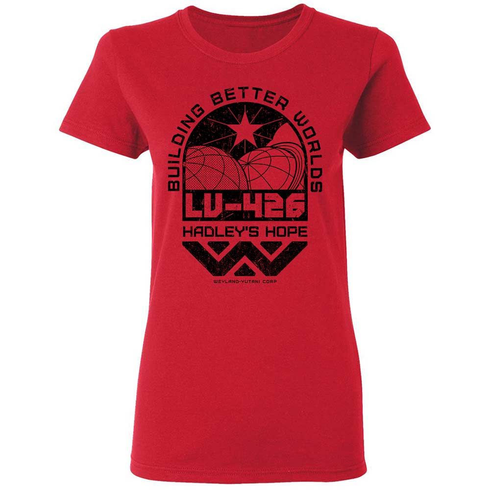 Women's T-Shirt - 82JPLF7J - Red - 9
