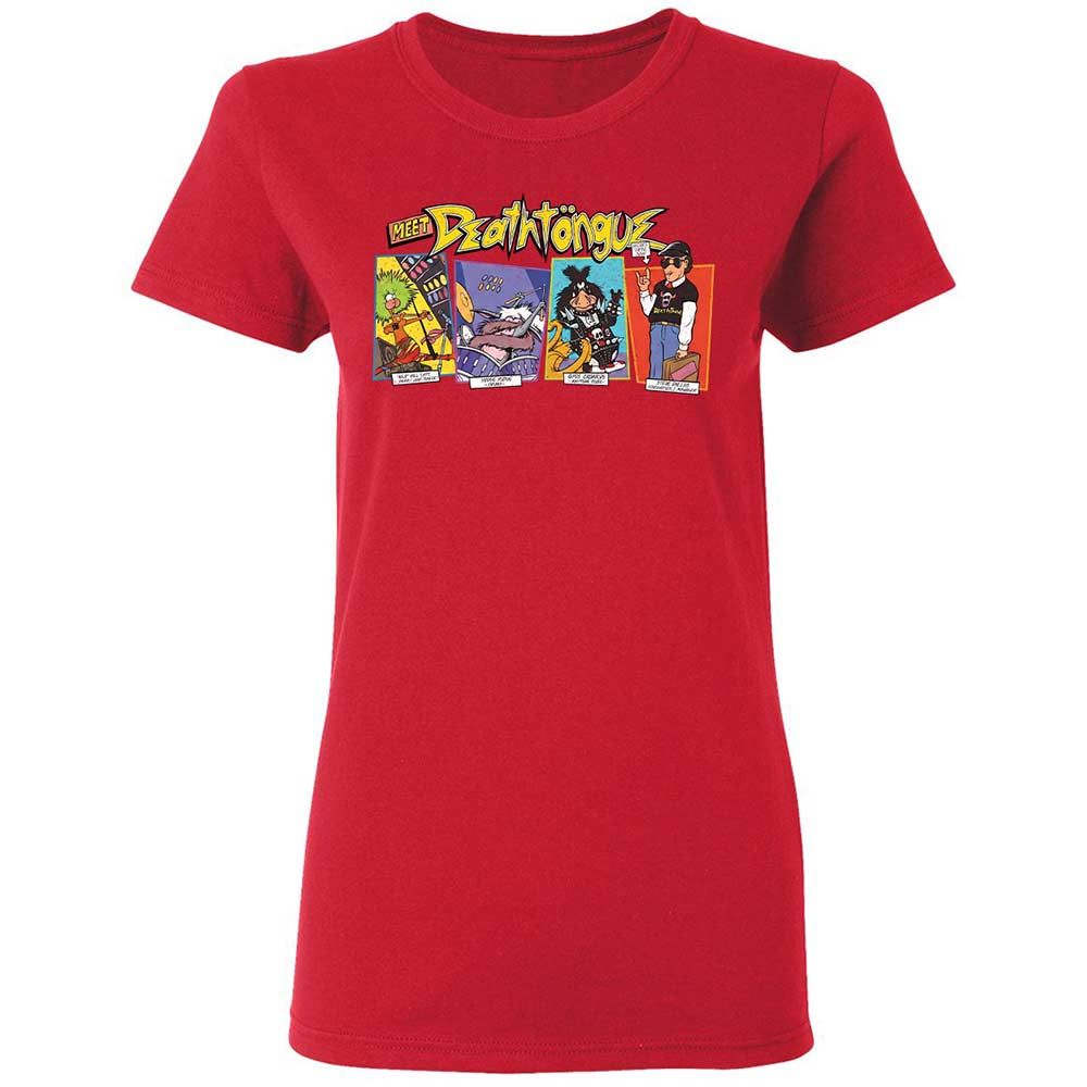 Women's T-Shirt - PRA9TGQN - Red - 9