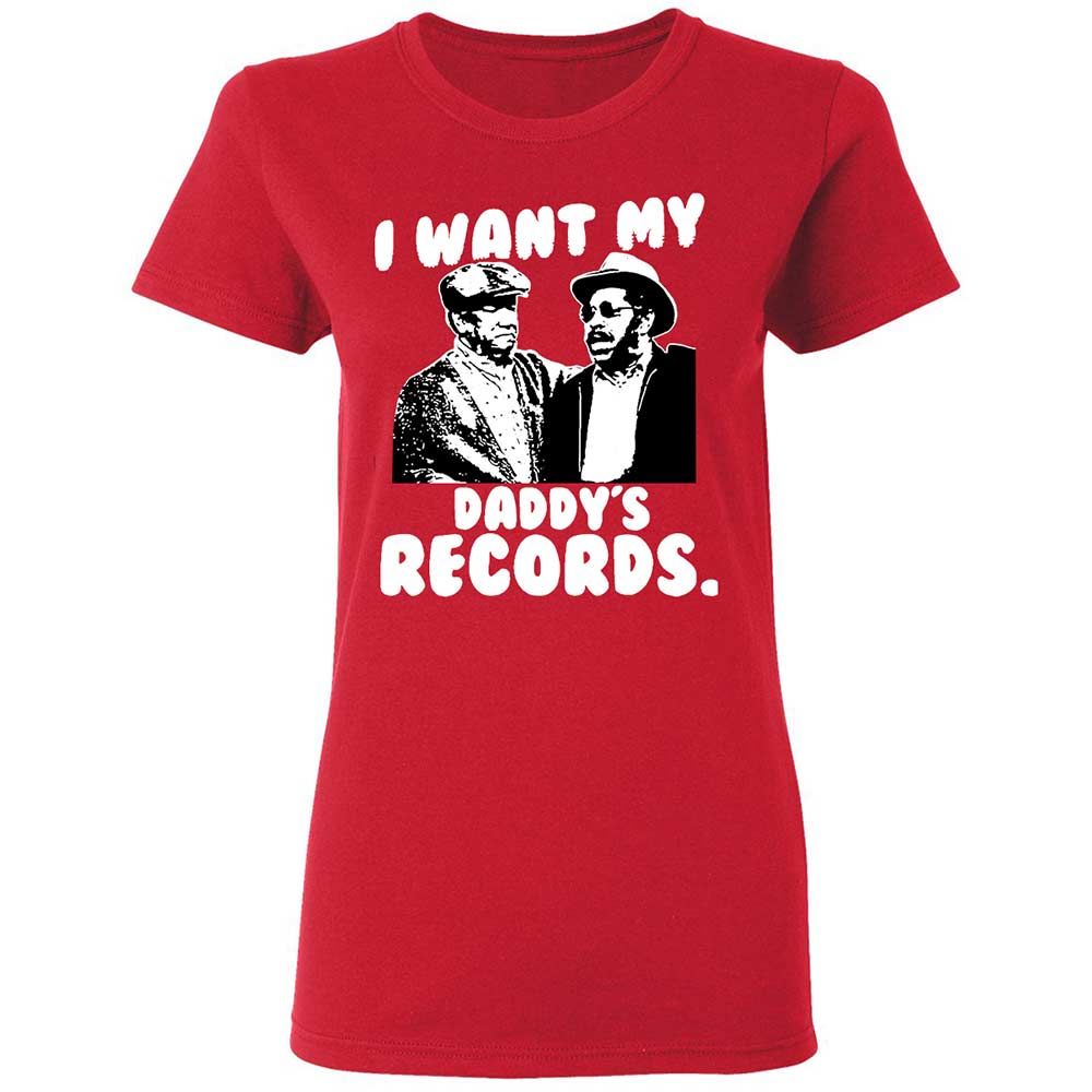 I Want My Daddy's Records - Red - 9