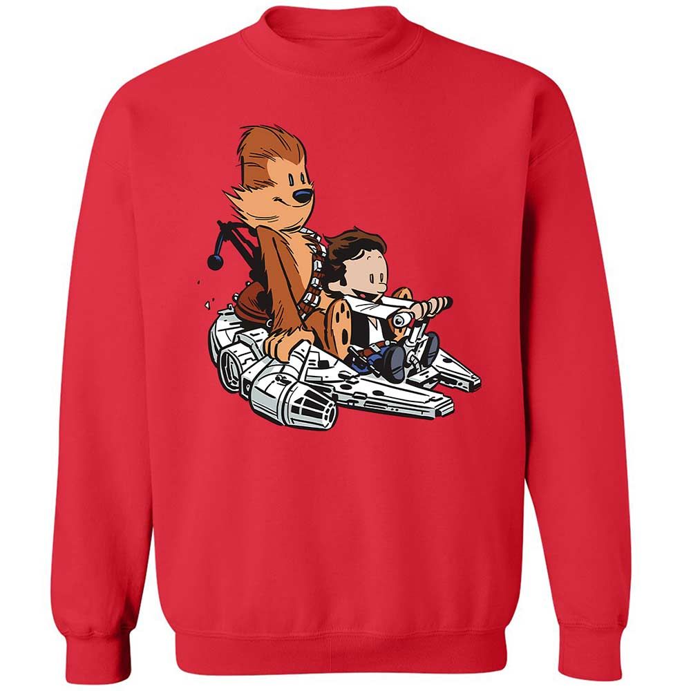 Han and Chewie - Red - 9
