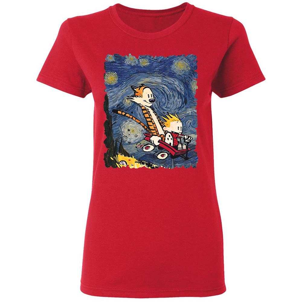 Women's T-Shirt - VBTMU8R4 - Red - 9