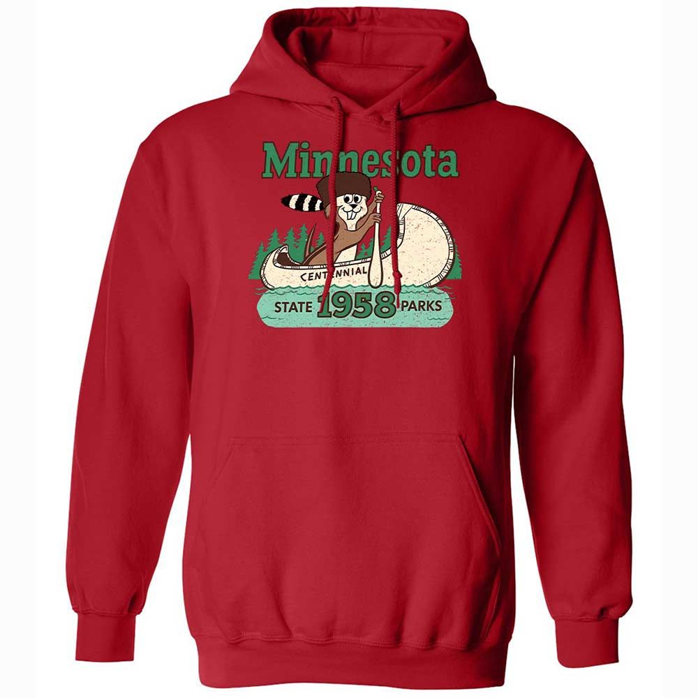 Classic Unisex Hoodie - XNG6E6KT - Red - 9