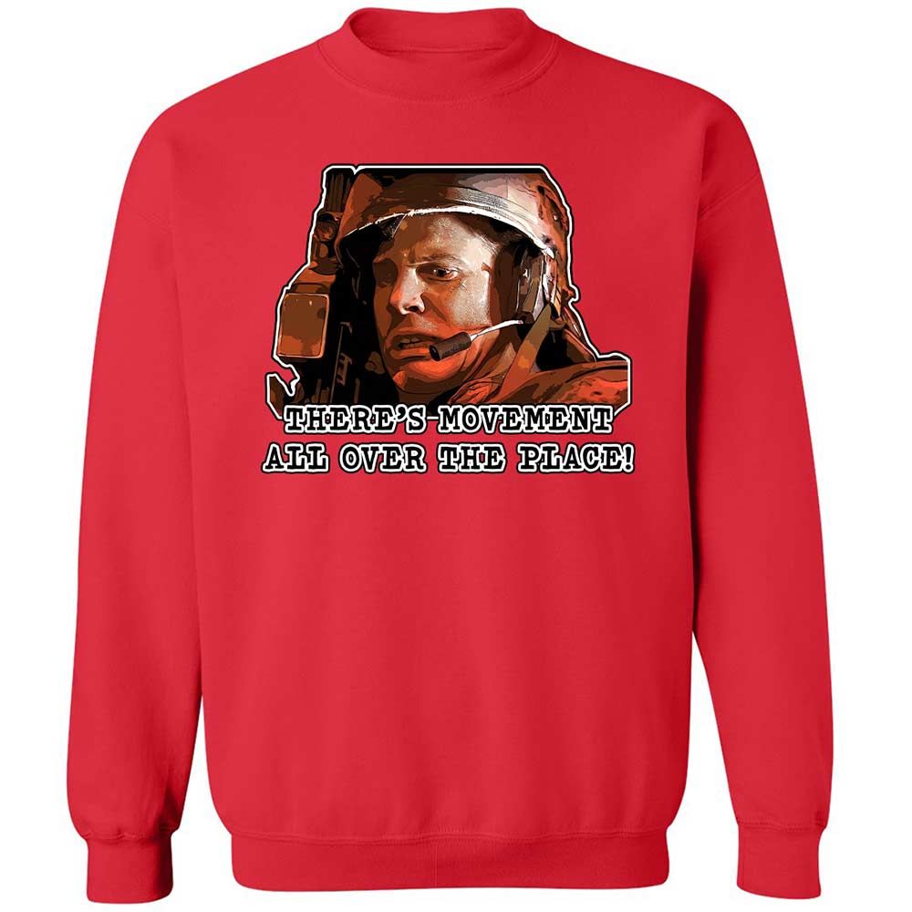 Classic Unisex Sweatshirt - F4K61UWE - Red - 9