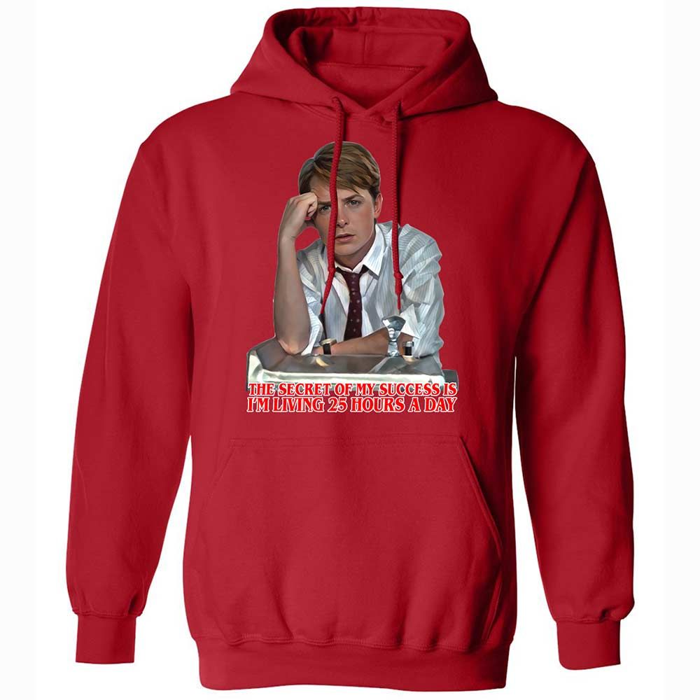 Classic Unisex Hoodie - 6XP2KVWP - Red - 9