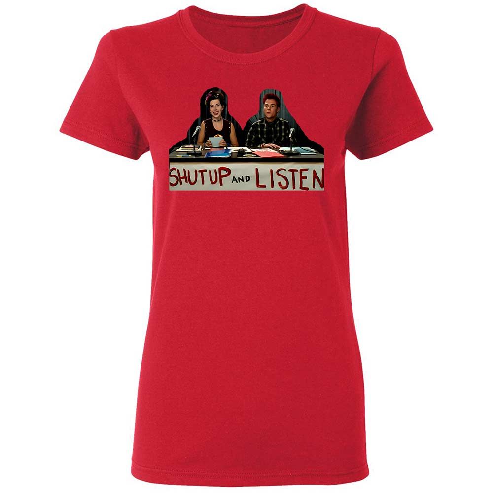 Women's T-Shirt - LFAQG84E - Red - 9