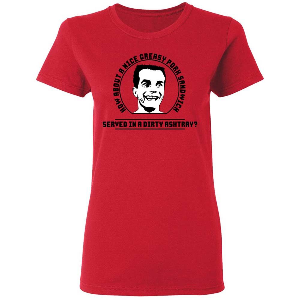 Women's T-Shirt - AMQQHWAB - Red - 9