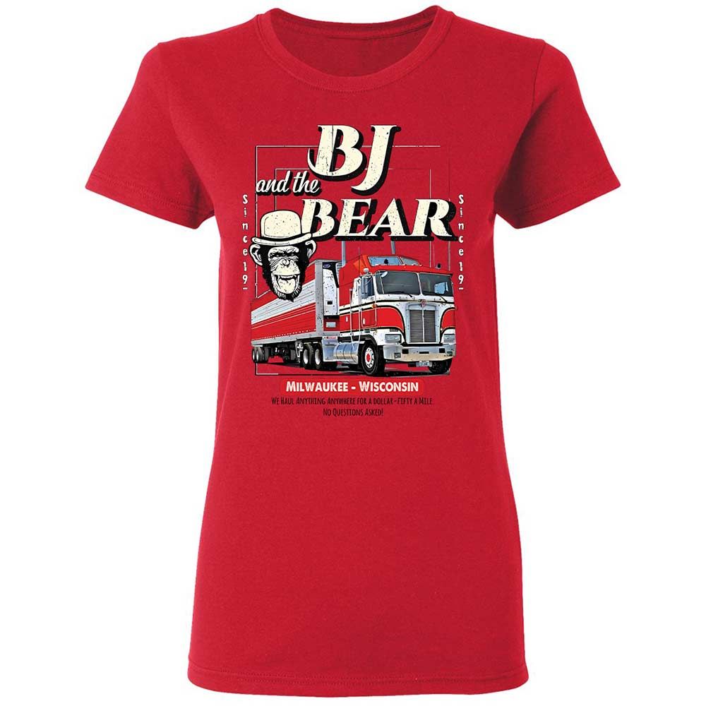 Women's T-Shirt - 4R66MCHJ - Red - 9