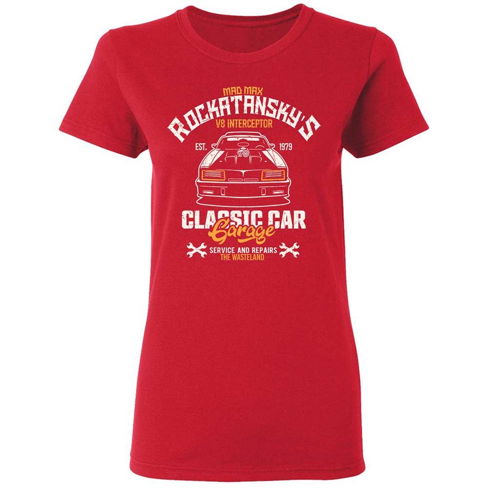 Women's T-Shirt - Q2YA5U87 - Red - 9