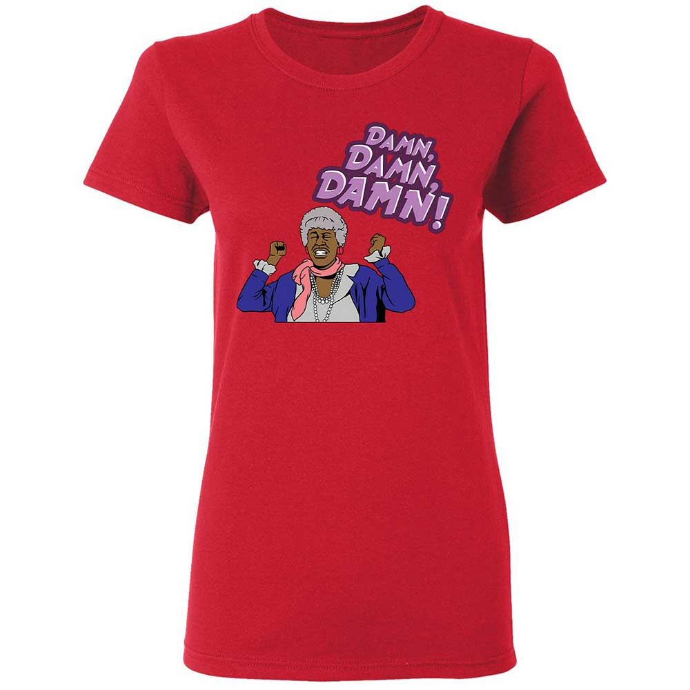 Women's T-Shirt - Y9J4SXDC - Red - 9