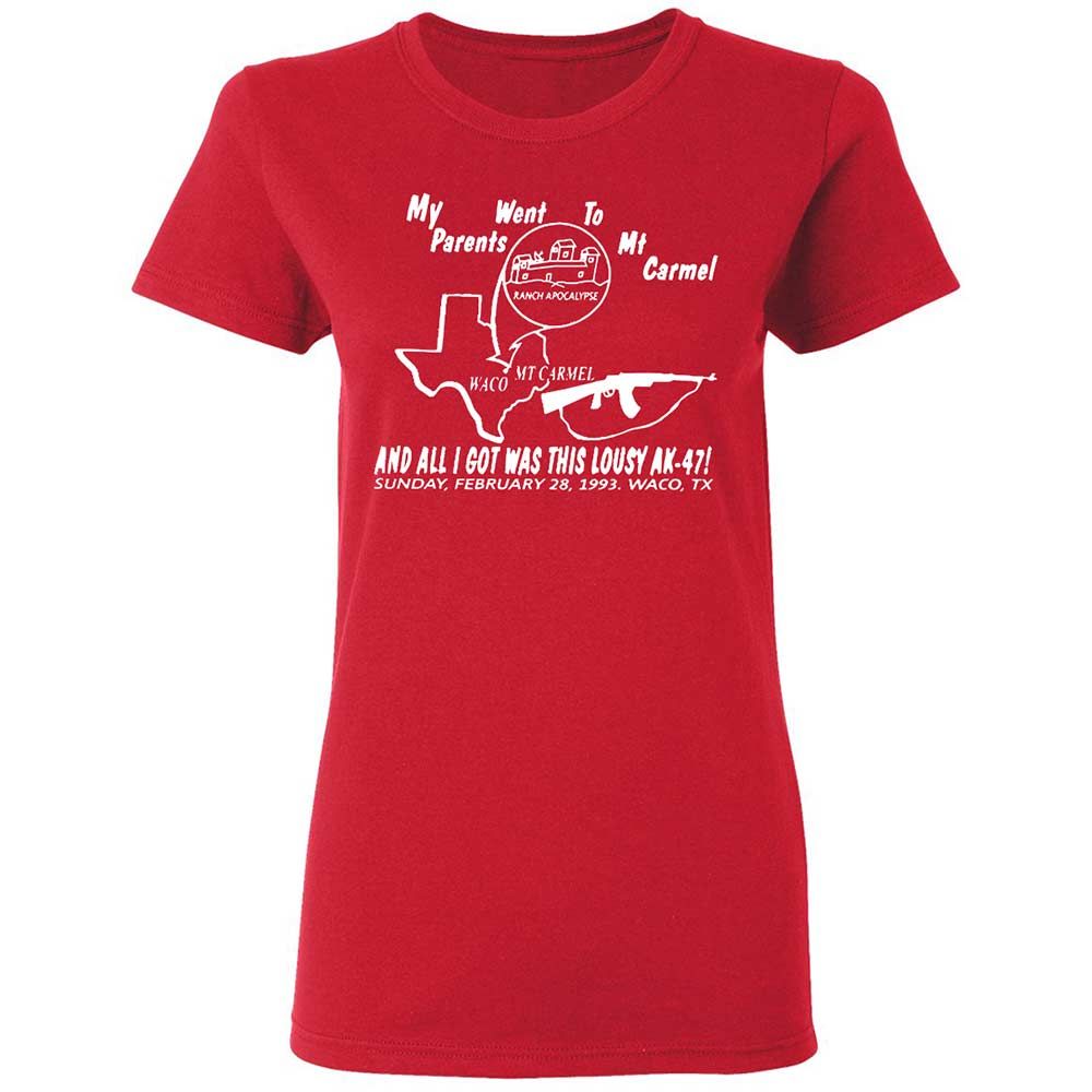 Women's T-Shirt - KSEZ94CD - Red - 9