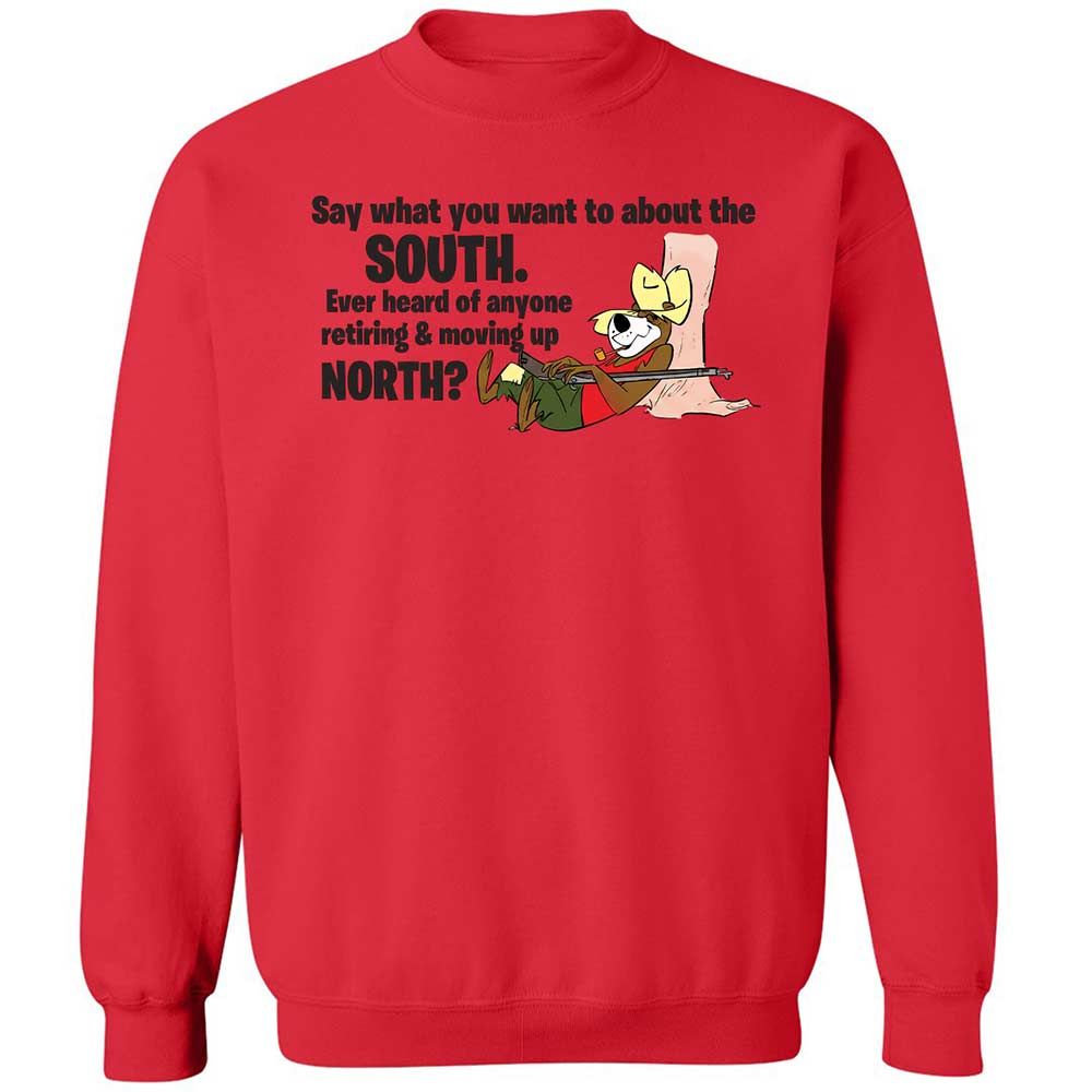Classic Unisex Sweatshirt - 43Y4FP1K - Red - 9