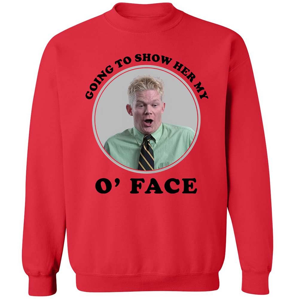Classic Unisex Sweatshirt - 5CN4D5RH - Red - 9