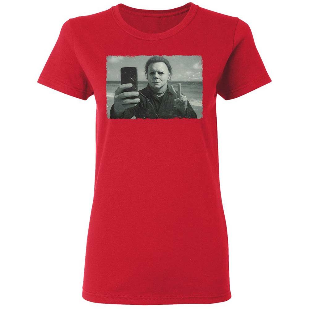 Women's T-Shirt - 4UZYYPEY - Red - 9