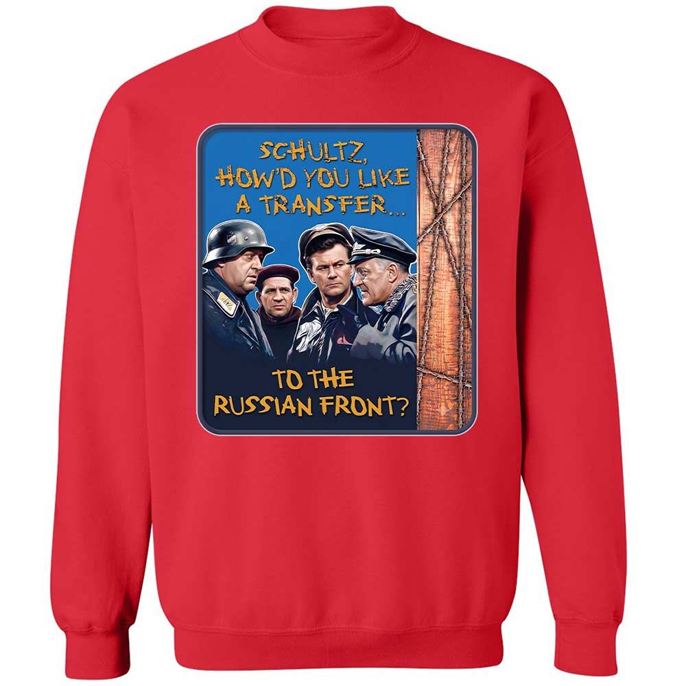 Classic Unisex Sweatshirt - W4XBEVQX - Red - 9