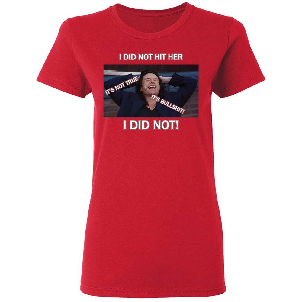 Women's T-Shirt - JNXMUEGU - Red - 9