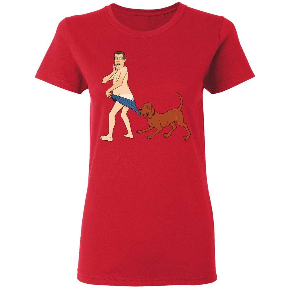 Women's T-Shirt - XSCEJ9JH - Red - 9