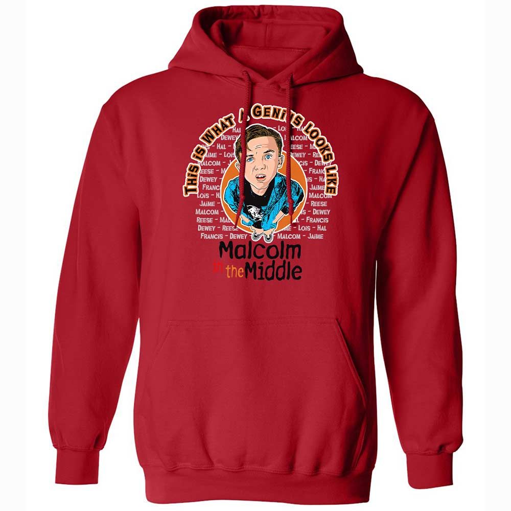 Classic Unisex Hoodie - P3Q8X15V - Red - 9