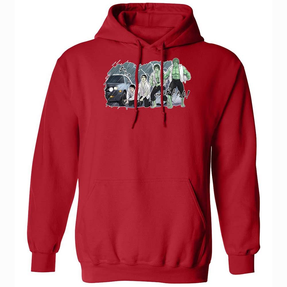 Classic Unisex Hoodie - LEZESJ2U - Red - 9