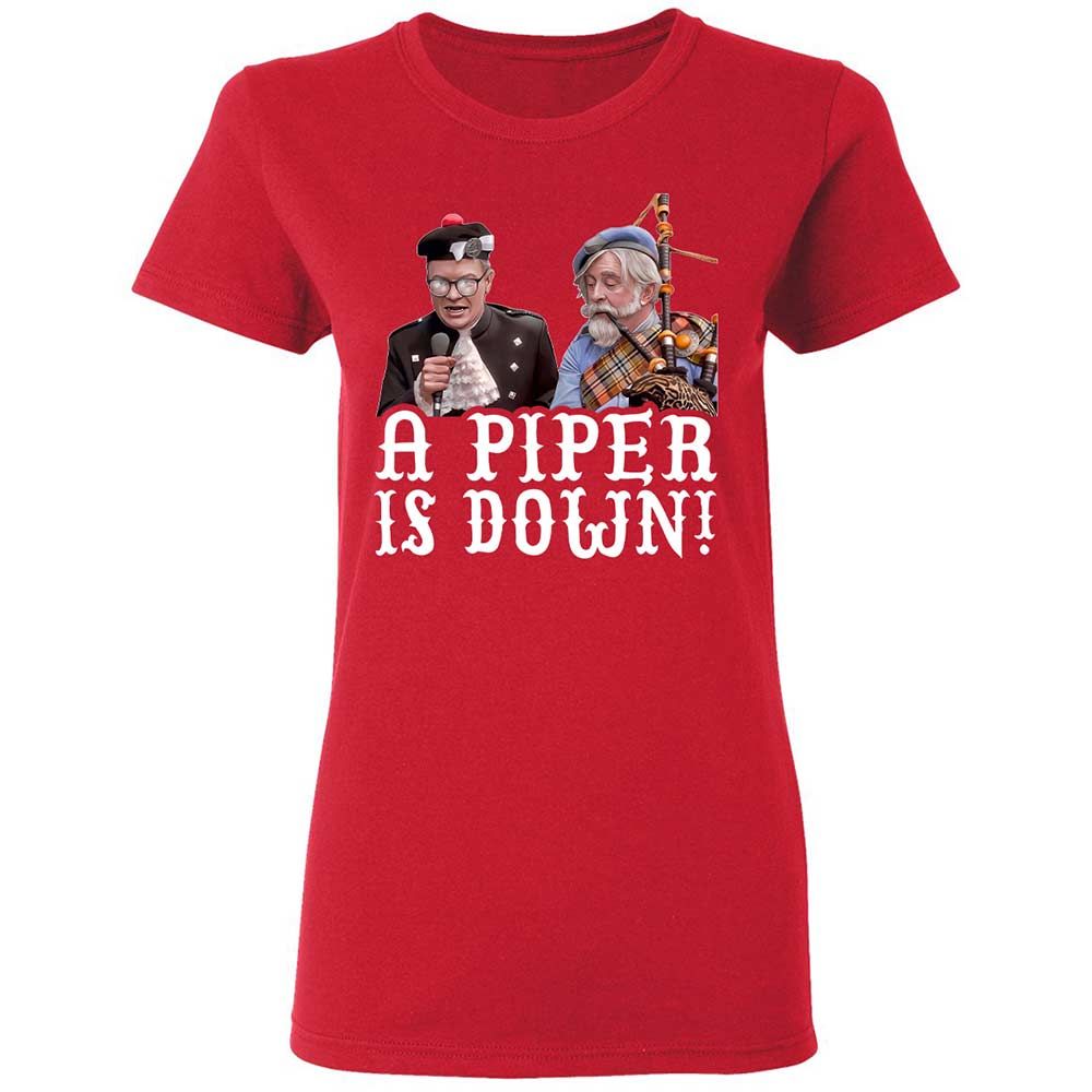 Women's T-Shirt - PAUDS9ND - Red - 9