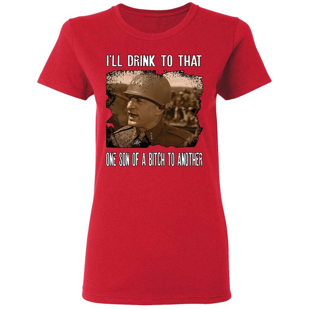 Women's T-Shirt - A4LZNYUJ - Red - 9