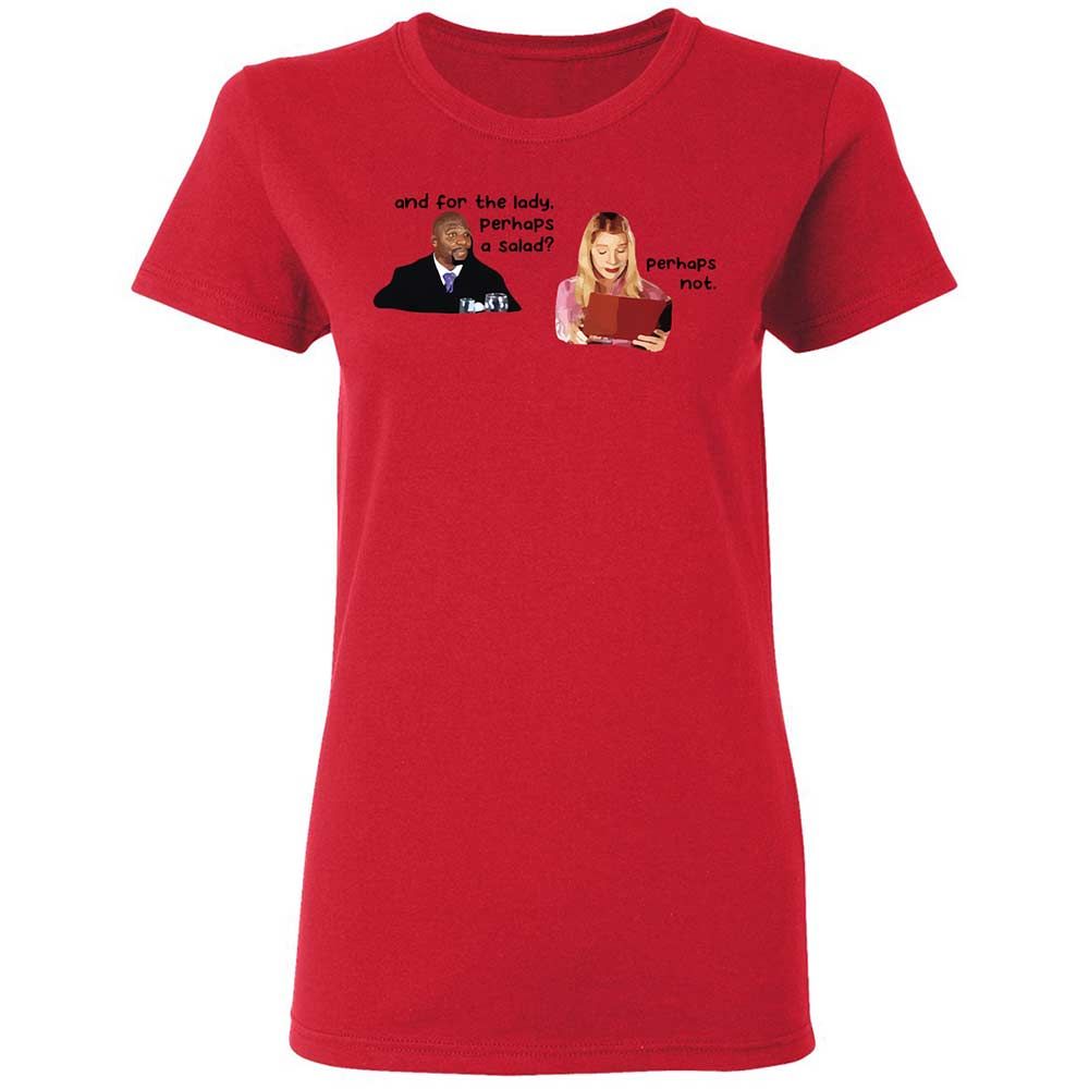 Women's T-Shirt - E5FQANSZ - Red - 9