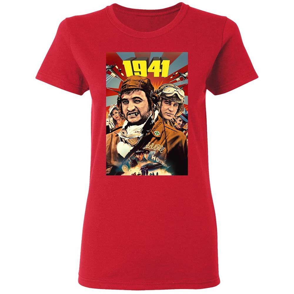 Women's T-Shirt - EC6STRQE - Red - 9