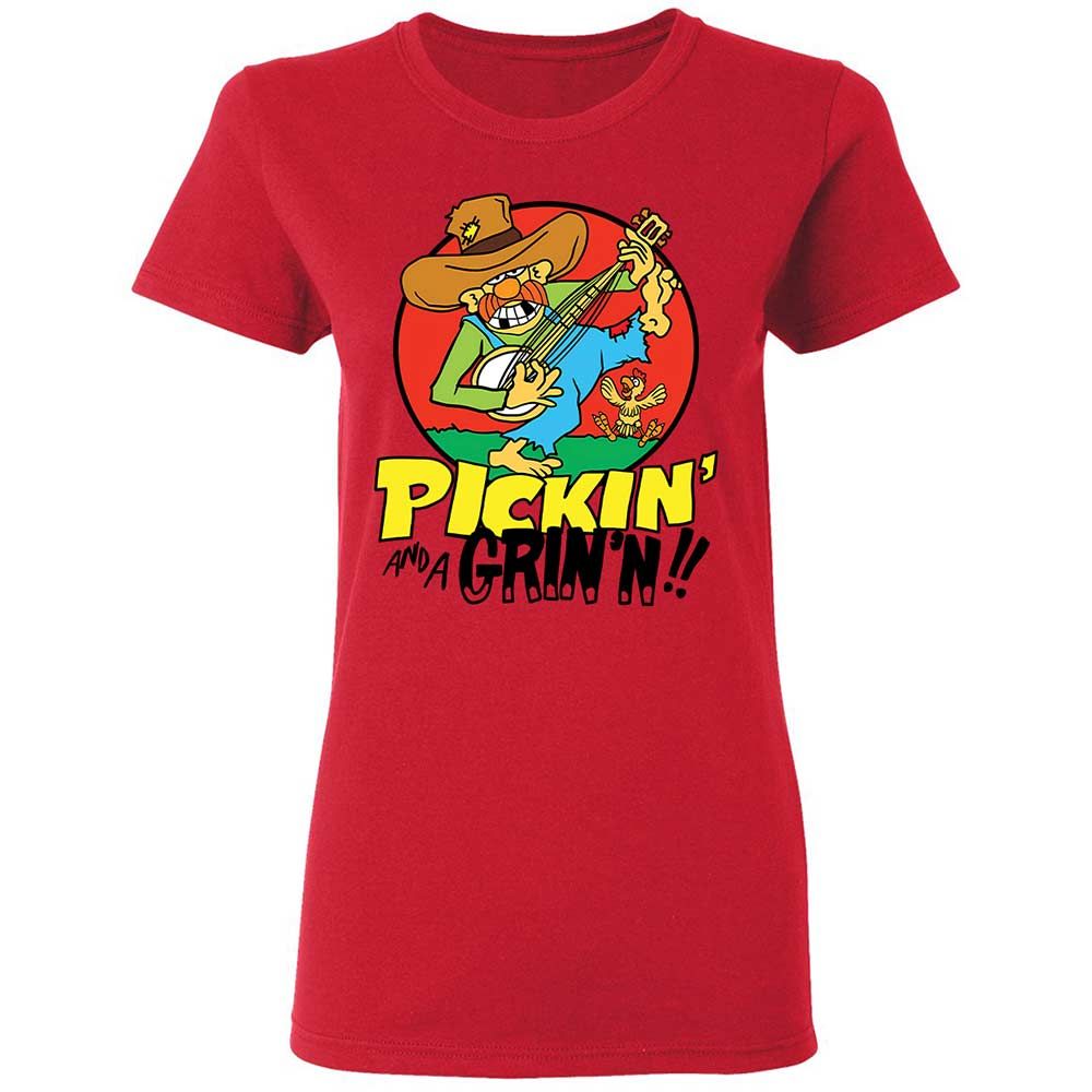 Pickin' and a Grinnin - Red - 9